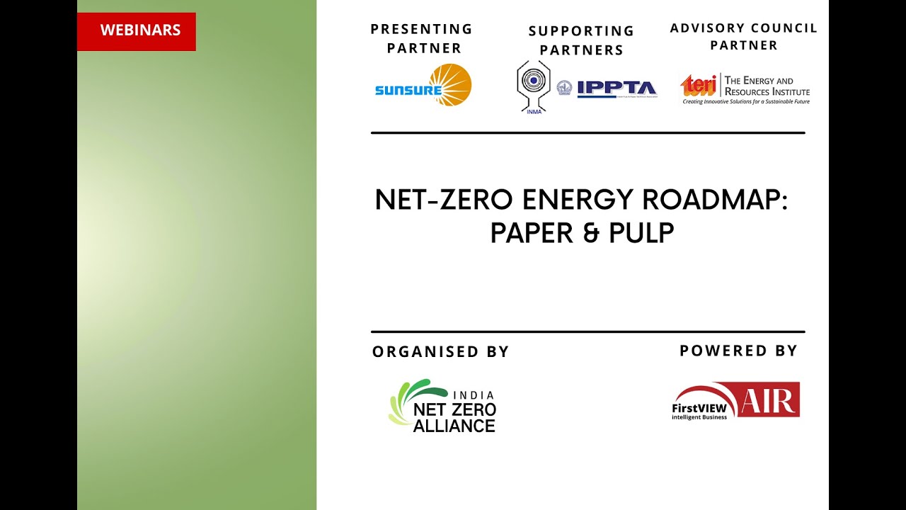 Webinar Net Zero Energy Roadmap PAPER & PULP - YouTube