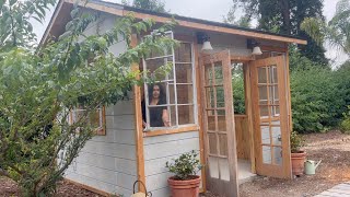 Casita de las Flores Update + Y Plantando 2 Butterfly Bush en al Jardin! 😍🌸// Nuestro Jardin