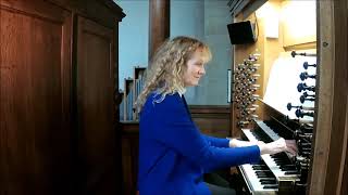 Saltarello, for organ, composed and performed by Margaretha Christina de Jong