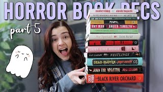 Horror Book Recommendations pt. 5 👻 [literary horror, weird horror, body horror and more!!]
