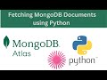 Fetching MongoDB Documents using Python