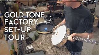 Gold Tone Factory Set-up Tour in Titusville, FL