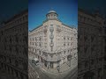 refotografie Łódź hotel palast polonia 1912 vs 2021