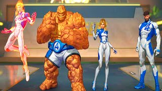 The Fantastic Four FULL Team Up Gameplay | Marvel Rivals