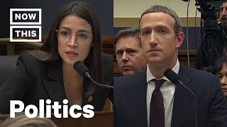 Alexandria Ocasio-Cortez Calls BS on Mark Zuckerberg and Facebook | NowThis