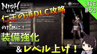 【仁王】仁王の道DLC攻略に向けて武器強化＆レベル上げ！様々な死にゲーを極める男がプレイする仁王実況＃53【NIOH】