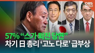 '포스트 스가' 누구?...선호도 1위 '고노 다로'