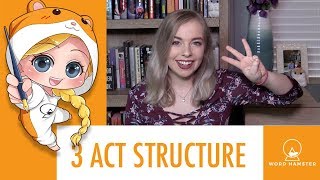 Three Act Plot Structure | #Authortube Writing Basics!