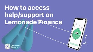 All the different ways you can get help/support on Lemonade Finance