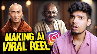 HOW TO MAKE VIRAL AI MOTIVATIONAL REELS ON INSTAGRAM