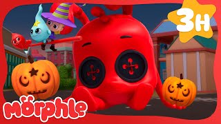 Frankenmorphle Scares the Town! | Halloween Monster Attack | Morphle | Kids Cartoon