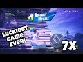 the luckiest fortnite scrim game you will ever see!