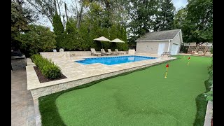 Travertine Pavers | Ivory Travertine Pavers and Copings in NJ, Landscaping Ideas, Backyard, Makeover