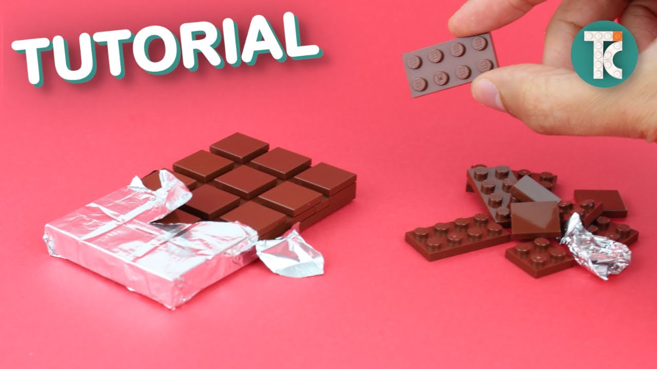 Lego Chocolate Bar Tutorial Youtube