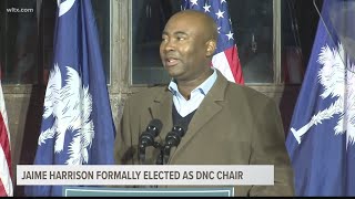 Harrison elected chair of Democratic National Committee