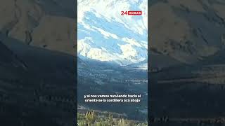 Comuna de Salamanca amaneció nevada | 24 Horas TVN Chile