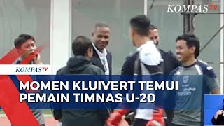 Patrick Kluivert Bertemu Indra Sjafri dan Para Pemain Timnas U-20 di GBK