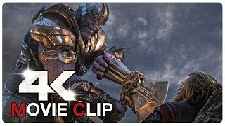 Thor Vs Thanos - Fight Scene - Captain America vs Thanos - AVENGERS 4 ENDGAME (2019) Movie CLIP 4K