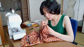 昭和36年の服を作ってみたらかわいさがギュンッ