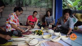 เร่งผลิตเรือกระทงใบจากสวยงามโดดเด่นตอบโจทย์คนยุคใหม่ใส่ใจสิ่งแวดล้อม