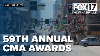 Road closures underway for CMA Awards: What you need to know