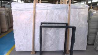 China White Serpegiante Marble Slab \u0026 Tile(Cross Cut)