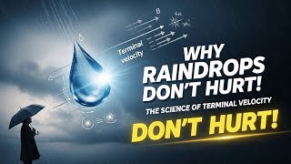 Why Raindrops Don't Hurt: The Science of Terminal Velocity