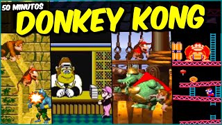 50 Minutos de SEGREDOS, EASTER EGGS, CAMEOS, referencias e CURIOSIDADES em jogos DONKEY KONG