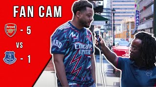ARSENAL 5-1 EVERTON | TROOPZ FAN CAM | ANOTHER DISAPPOINTING SEASON!!