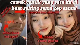 cep Sanud gombalin cewek cantik