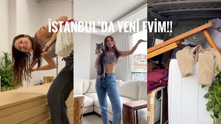 YENİ EVİM! Eski ve Yeni Hali, İstanbul’a Taşınma, İlk Gece #MELYLOG