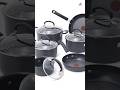 Premium Non-Stick Coating - Dishwasher Safe Cookware Set