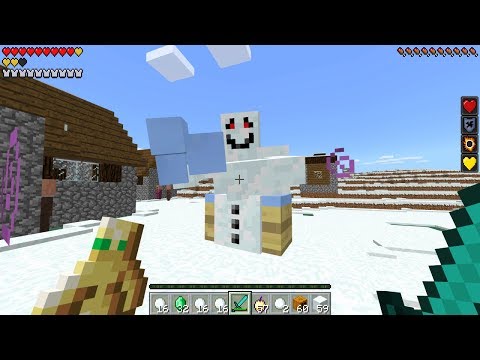 How To Spawn the Snow Golem Boss in Minecraft Pocket Edition How To Spawn the Snow Golem Boss in Minecraft Pocket Edition