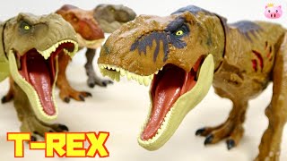 これから恐竜フィギュアを集める方にもオススメ! ジュラシックワールド ダメージ T-REX 2