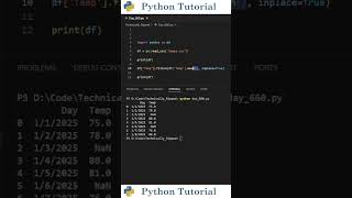 Pandas: Filling Missing Data with the Mean | Python Tutorial
