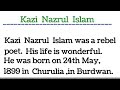 Kazi Nazrul Islam essay in English //Biography on Kazi Nazrul Islam in English //Kazi Nazrul Islam//