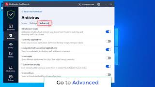 How to Temporarily Disable or Enable Bitdefender TOTAL SECURITY 2022