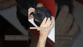 clipping hair patch/ #shorts