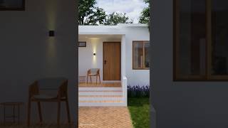 Modern Small House Design With 2 Bedrooms #shorts