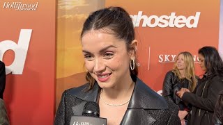 Ana De Armas Dishes On Her On-Screen Chemistry With Chris Evans & Being A Super Spy In 'Ghosted'