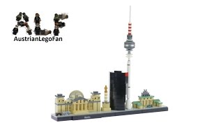Lego Architecture 21027 Berlin - Lego Speed Build Review