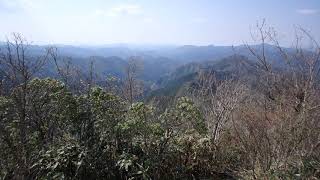 莇ヶ岳山頂から眺める風景　山口県周南市