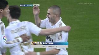 Real Madrid 5-1 Real Sociedad (K.Benzema Goal 4-1)