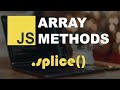splice Method of JavaScript Arrays