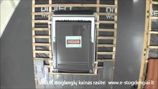 Stoglangiai VELUX - montavimas lygioje stogo dangoje (anglų k) | e-Stogdengiai.lt