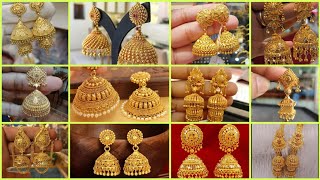 New Gold Jhumka Design | 22k Gold Jhumka Best Collection | Latest Jhumka Earrings Design