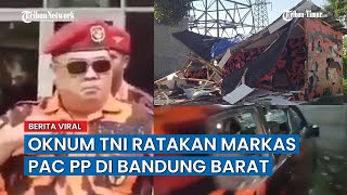 Diduga Pukul Oknum Perwira TNI Markas PAC Pemuda Pancasila di Bandung Barat Rata