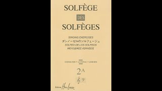 Lavignac Solfege Book 2A No.7