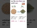 ধনে বীজ বনাম জিরার মধ্যে কোনটি সেরা which is better coriander seeds vs cumin seeds shorts