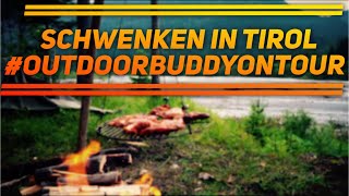 Schwenken in Österreich - #OutdoorBuddyOnTour #1 | Bushcraft Overnighter in Tirol